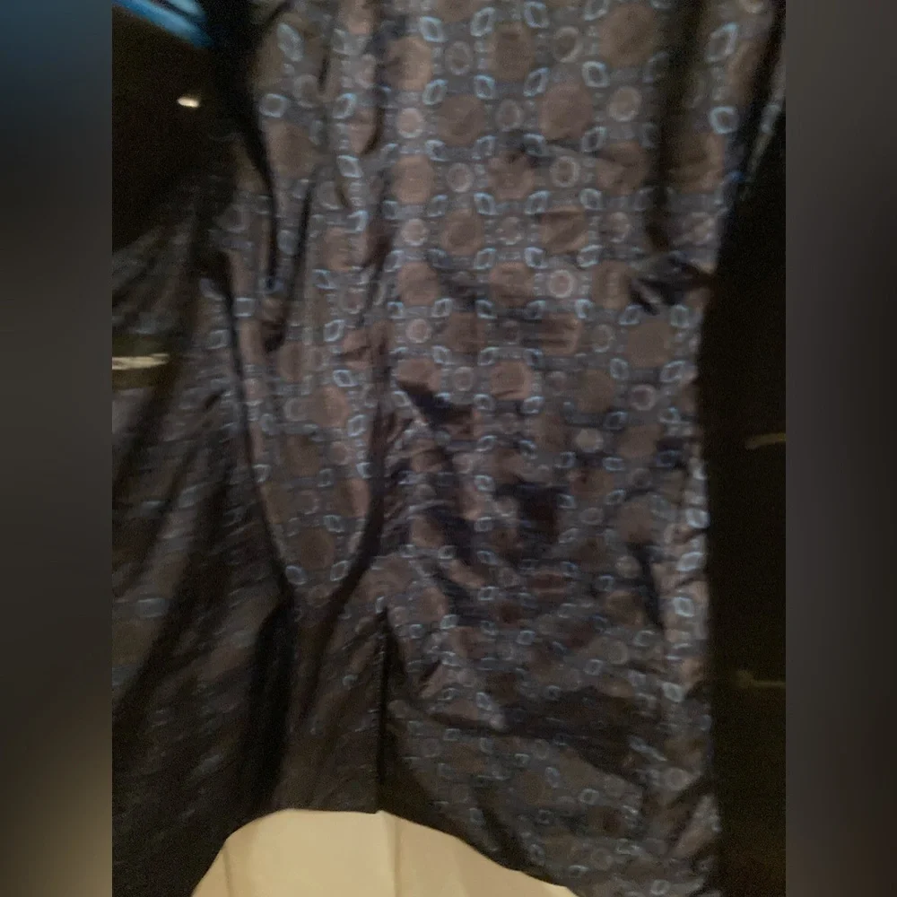 BACHRACH Black Velvet 2 Button Sportscoat Jacket Blazer‎ Sz 42L